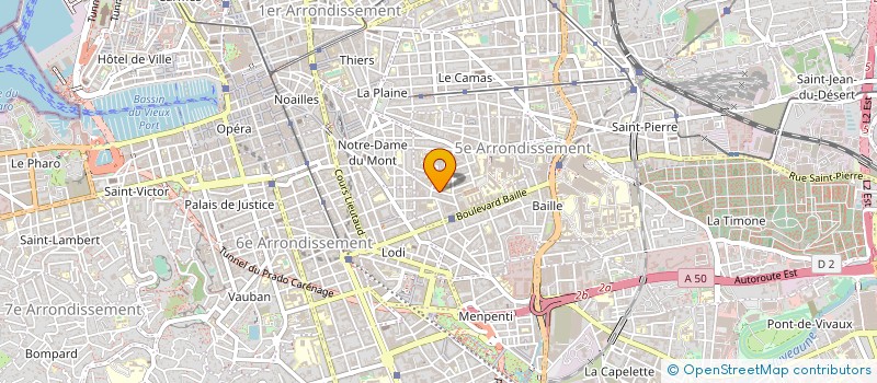localisation de l'entreprise GLUTEN CO à MARSEILLE