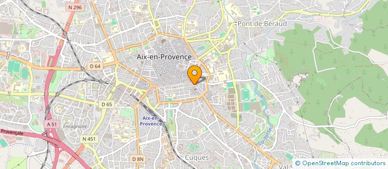 localisation de l'entreprise GLUTEN FREE DISTRIBUTION à AIX-EN-PROVENCE