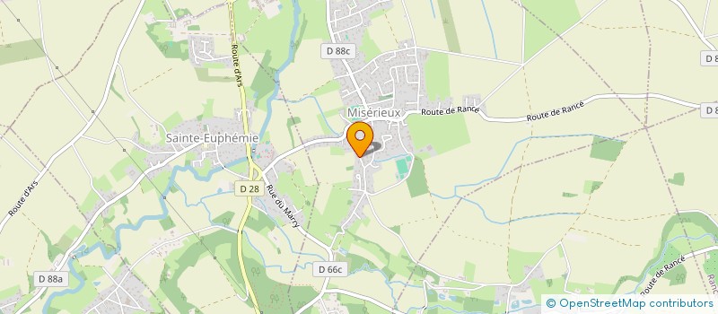 localisation de l'entreprise GLV CAPRIMMO  MISERIEUX