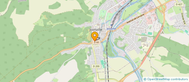 localisation de l'entreprise GLVA à JOINVILLE