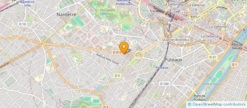 localisation de l'entreprise GLX CONSULTING à NEUILLY-SUR-SEINE