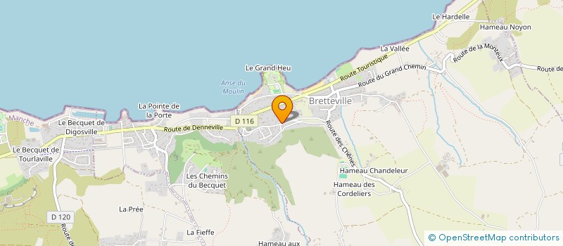 localisation de l'entreprise GLYCEA LAB  BRETTEVILLE