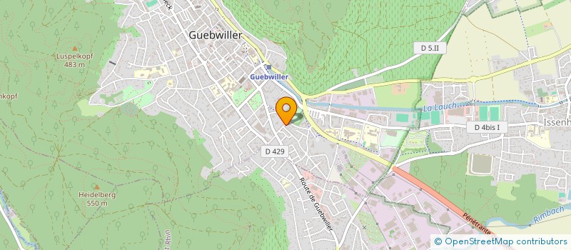 localisation de l'entreprise GLYCINES EVENTS à GUEBWILLER