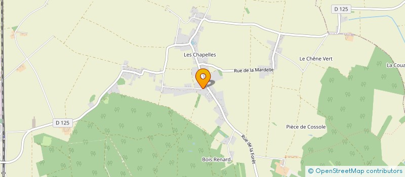 localisation de l'entreprise GLYCODIAG à CHEVILLY