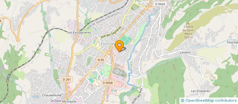 localisation de l'entreprise GM 180 à GAP
