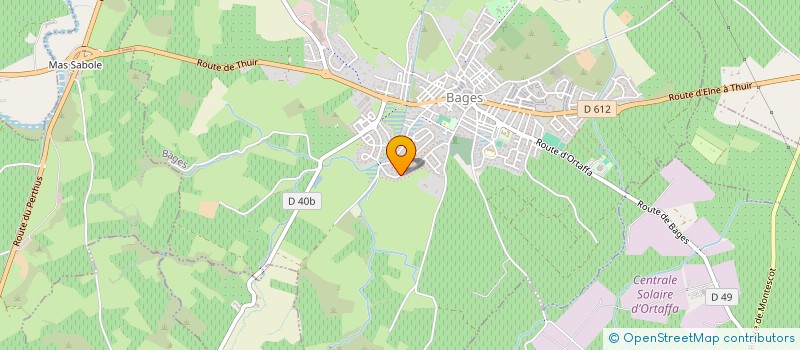 localisation de l'entreprise GM 2020  BAGES