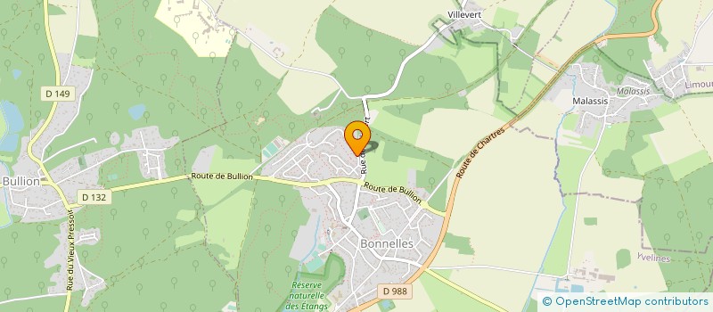 localisation de l'entreprise GM à BONNELLES