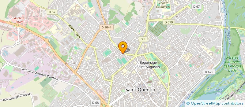 localisation de l'entreprise GM à SAINT-QUENTIN