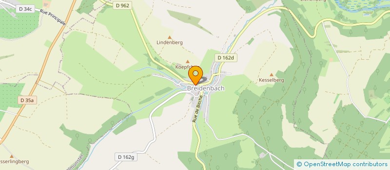 localisation de l'entreprise GM  BREIDENBACH