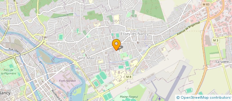 localisation de l'entreprise GM  ESSEY-LES-NANCY