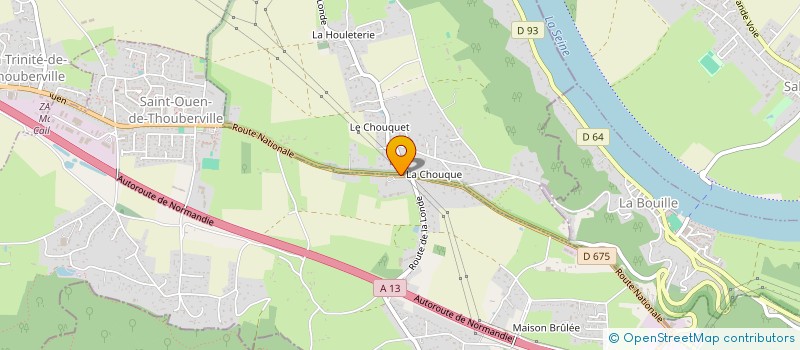 localisation de l'entreprise GM à CAUMONT