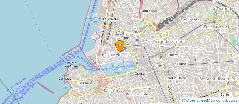 localisation de l'entreprise GM BAR à MARSEILLE