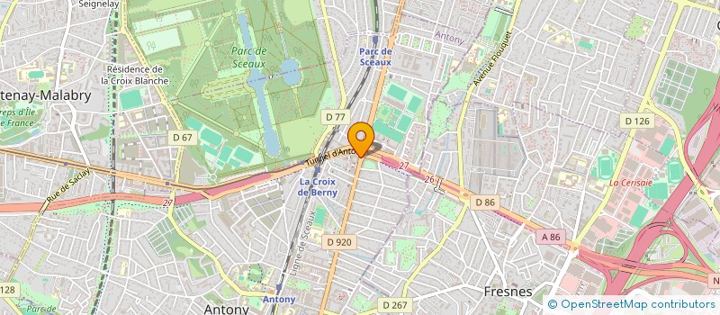 localisation de l'entreprise GM BETA à GENTILLY