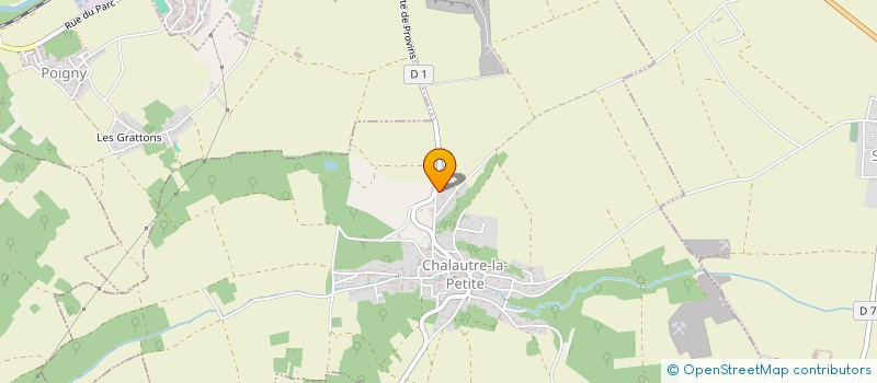 localisation de l'entreprise GM BINA  CHALAUTRE-LA-PETITE