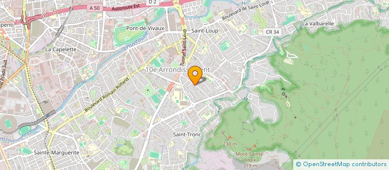 localisation de l'entreprise GM CARS à MARSEILLE