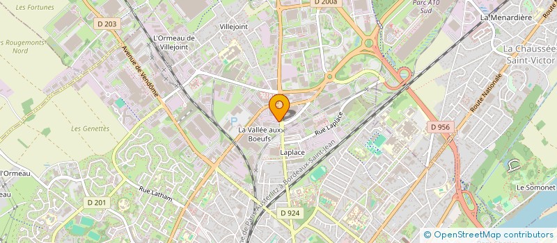 localisation de l'entreprise GM CARS  BLOIS