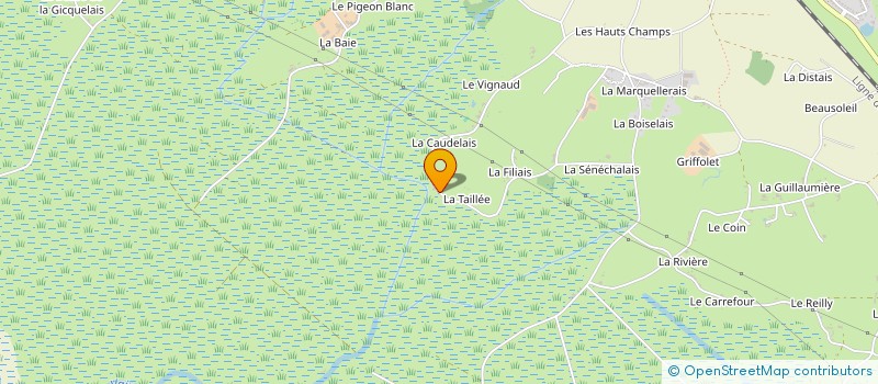 localisation de l'entreprise GM COLLECTION  SAINT-ETIENNE-DE-MONTLUC