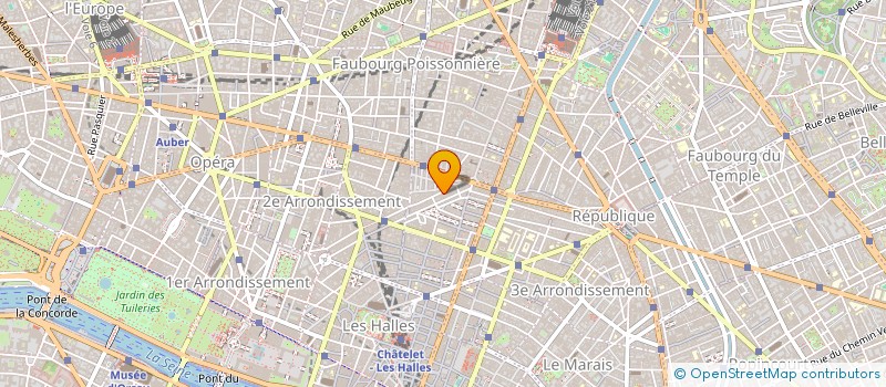 localisation de l'entreprise GM CONCEPT à PARIS 02