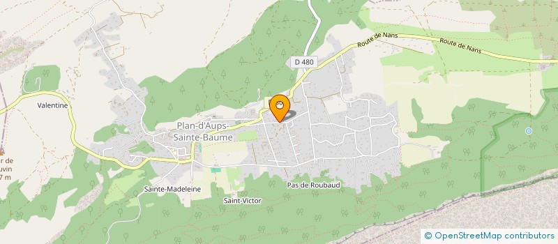 localisation de l'entreprise GM CONCEPT FRANCHISE  PLAN-D'AUPS-SAINTE-BAUME