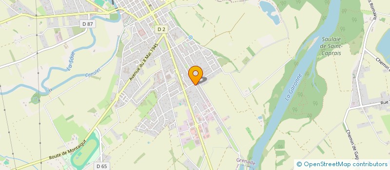 localisation de l'entreprise GM CONDUITE  MERVILLE