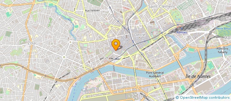 localisation de l'entreprise GM CONSEIL à NANTES