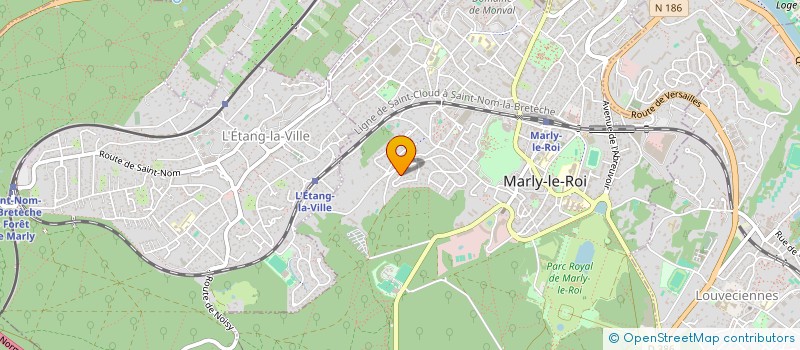 localisation de l'entreprise GM CONSEILS à MARLY-LE-ROI