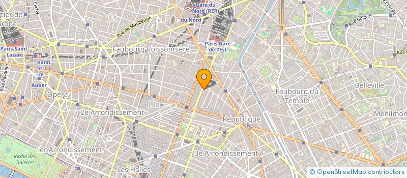 localisation de l'entreprise GM CONSEILS  PARIS