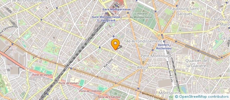 localisation de l'entreprise GM CONSTRUCTION  PARIS