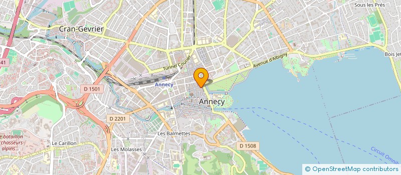 localisation de l'entreprise GM-CONSULTING à ANNECY