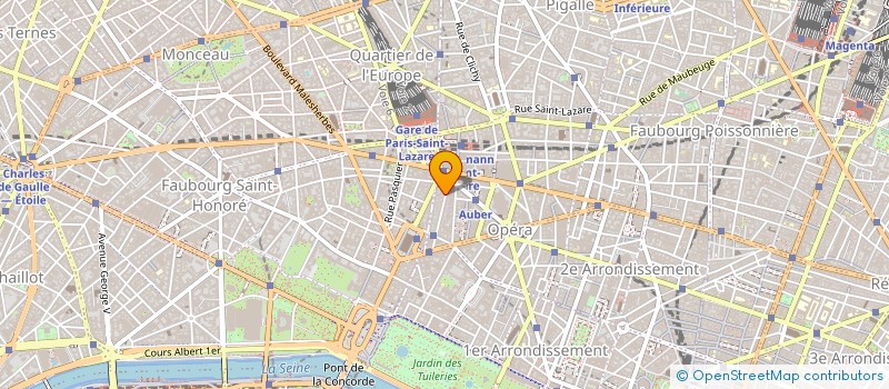 localisation de l'entreprise GM DIS à PARIS