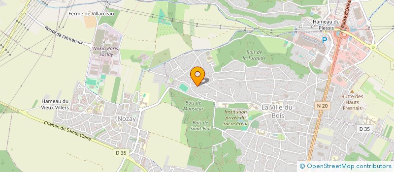 localisation de l'entreprise GM DISTRIBUTION à LA VILLE-DU-BOIS