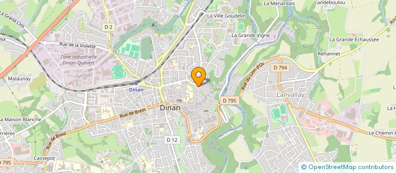 localisation de l'entreprise GM DUCLOS  DINAN