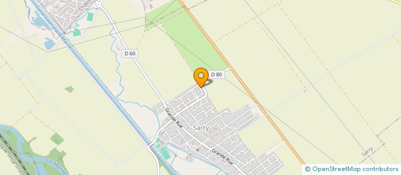 localisation de l'entreprise GM ENERGIE  SARRY