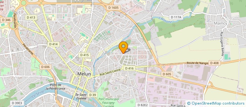 localisation de l'entreprise GM ENERGIE à MELUN