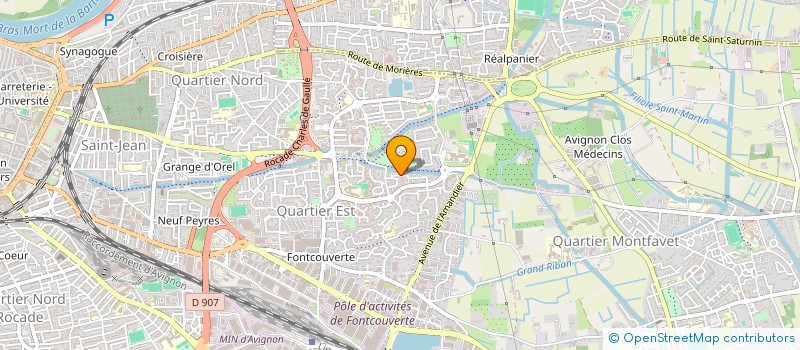 localisation de l'entreprise GM ENERGIE  AVIGNON