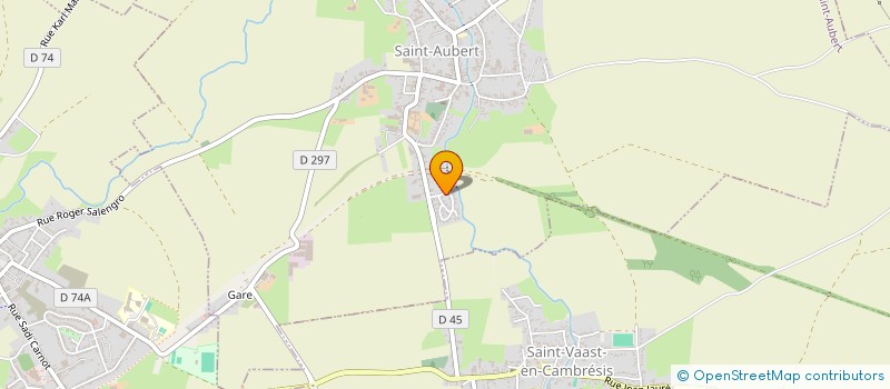 localisation de l'entreprise GM ENTERPRISE  SAINT-AUBERT