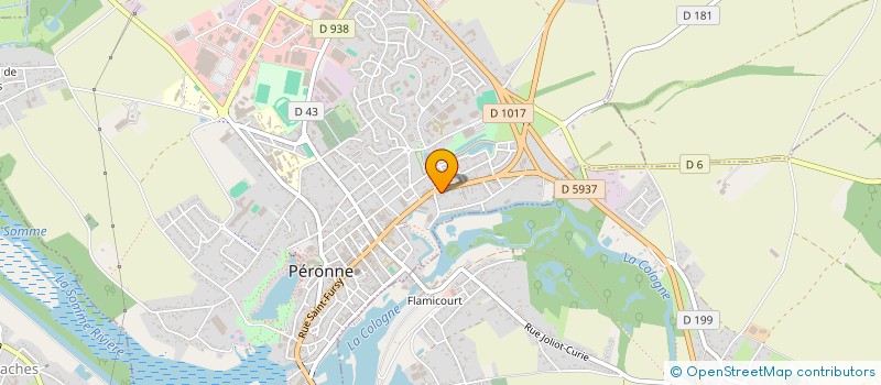 localisation de l'entreprise GM ENTRETENIR à PERONNE
