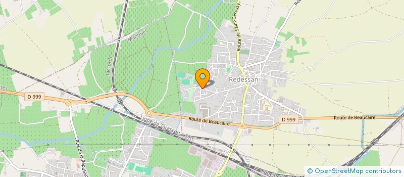 localisation de l'entreprise GM HOLDING  REDESSAN