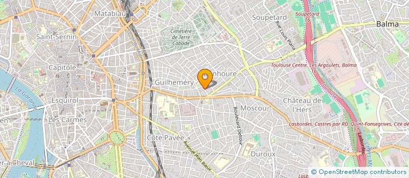 localisation de l'entreprise GM HUCHET à TOULOUSE