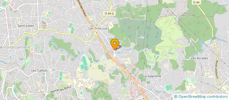 localisation de l'entreprise GM IMMO à MARSEILLE 12