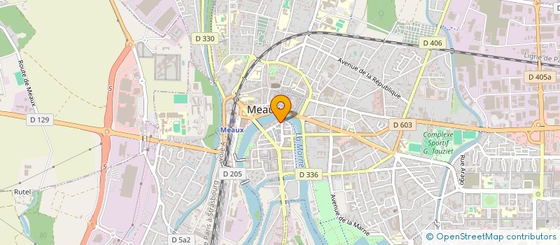 localisation de l'entreprise GM IMMO à MEAUX