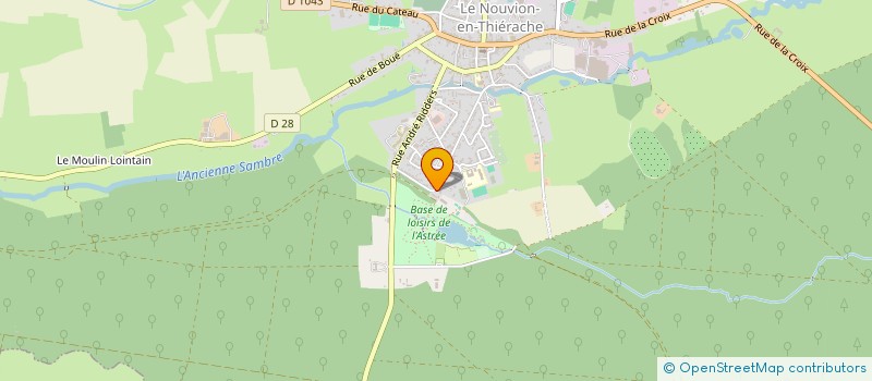 localisation de l'entreprise GM IMMO  LE NOUVION-EN-THIERACHE