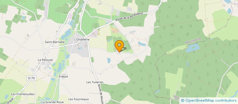 localisation de l'entreprise GM INVEST  MOULIHERNE