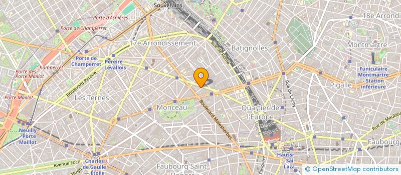 localisation de l'entreprise GM INVEST  PARIS