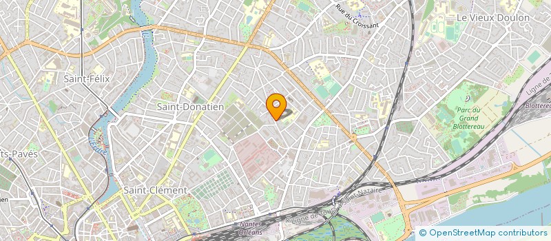 localisation de l'entreprise GM INVESTISSEMENT à NANTES