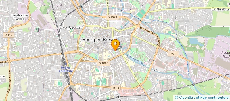 localisation de l'entreprise GM INVESTISSEMENT à BOURG-EN-BRESSE