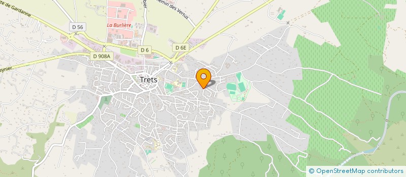 localisation de l'entreprise GM-MULTISERVICES à TRETS