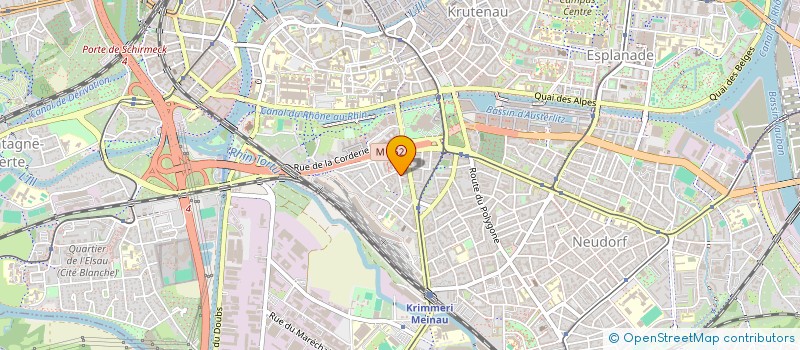 localisation de l'entreprise GM PATRIMOINE à STRASBOURG