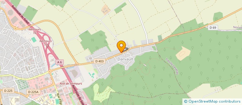 localisation de l'entreprise GM POULALION  DARVAULT