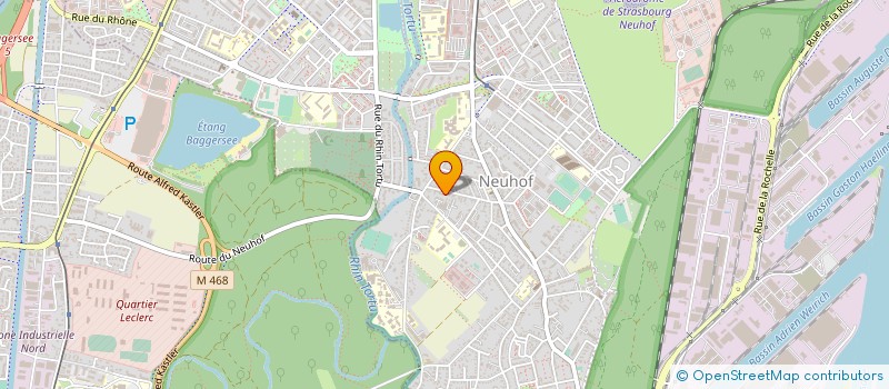 localisation de l'entreprise GM PRO RENOV à STRASBOURG